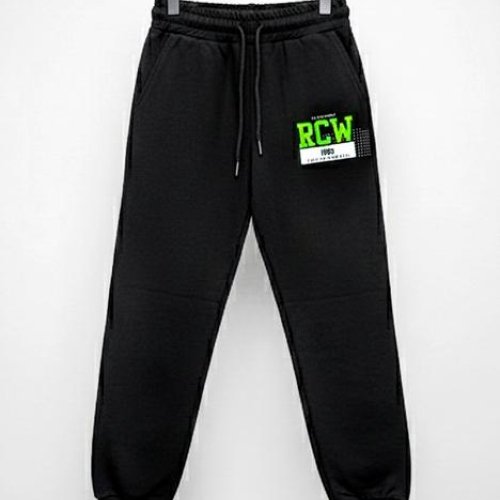 Штаны спорт Dino (9-12) DN186 black (деми) Dino DN186 black