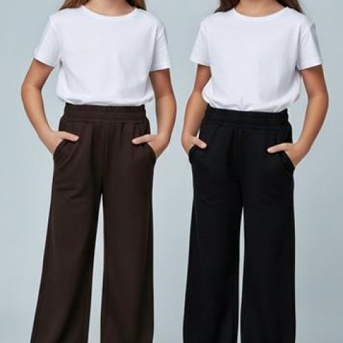 Штаны Dino (122-146) DN202 black (деми) Dino DN202 black