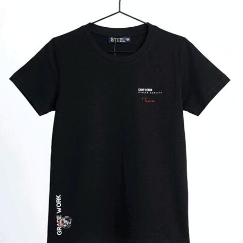 Футболка Dino (128-176) DN209 black (лето) Dino DN209 black