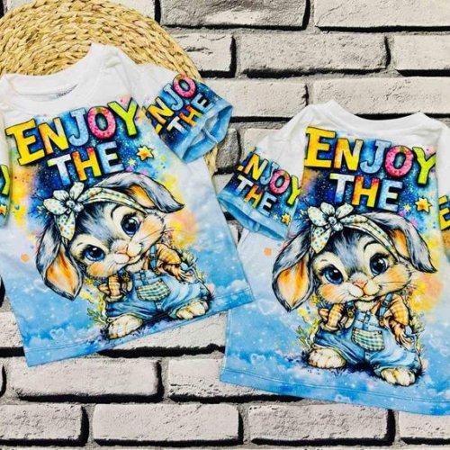 Футболка Dino (3-7) DN255 l.blue (лето) Dino DN255 l.blue