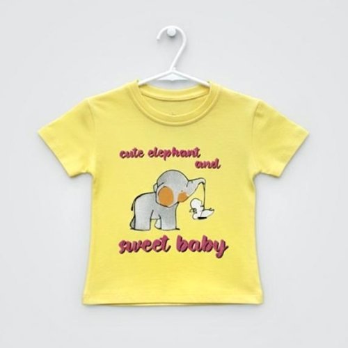 Футболка Dino (1-4) DN263 yellow (лето) Dino DN263 yellow