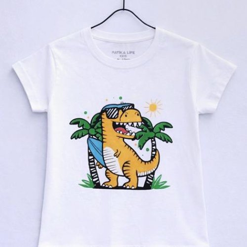 Футболка Dino (1-4) DN285 white (лето) Dino DN285 white