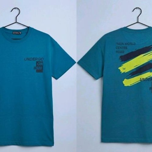 Футболка Dino (128-176) DN45 blue (лето) Dino DN45 blue