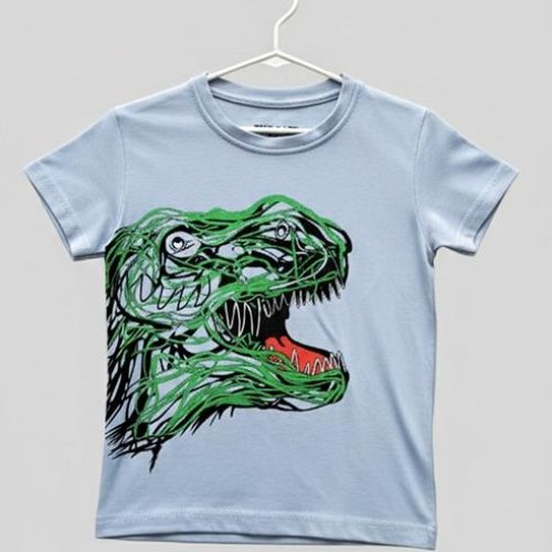 Футболка Dino (4-8) DN64 l.grey (лето) Dino DN64 l.grey