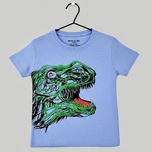 Футболка Dino (4-8) DN323 l.blue (лето) Dino DN323 l.blue