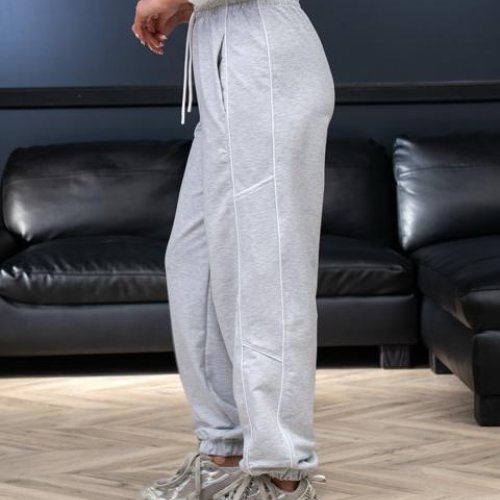 Штаны спорт AZNA (S-XL) Б308 l.grey (деми) AZNA Б308 l.grey