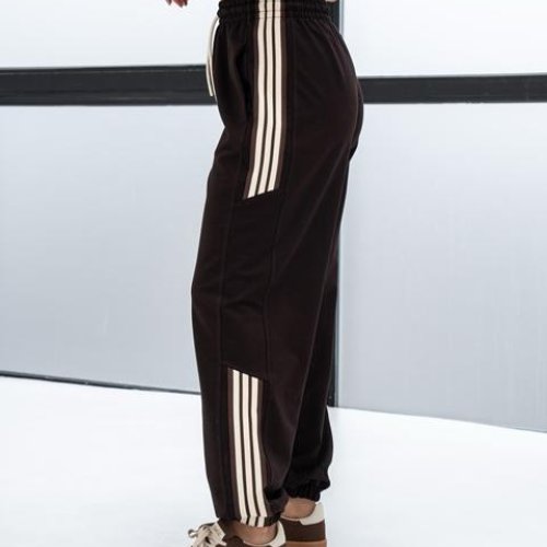 Штаны спорт AZNA (S-XL) Б38 chocolate (деми) AZNA Б38 chocolate