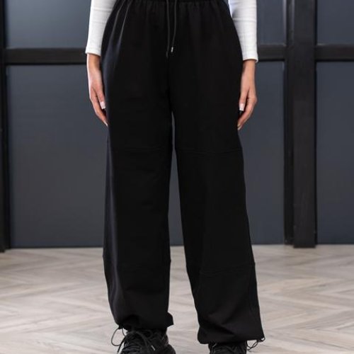 Штаны спорт AZNA (S-XL) Б94 black (деми) AZNA Б94 black