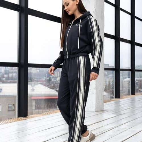 Костюм спорт AZNA (XS-L) Д124 d.grey (деми) AZNA Д124 d.grey