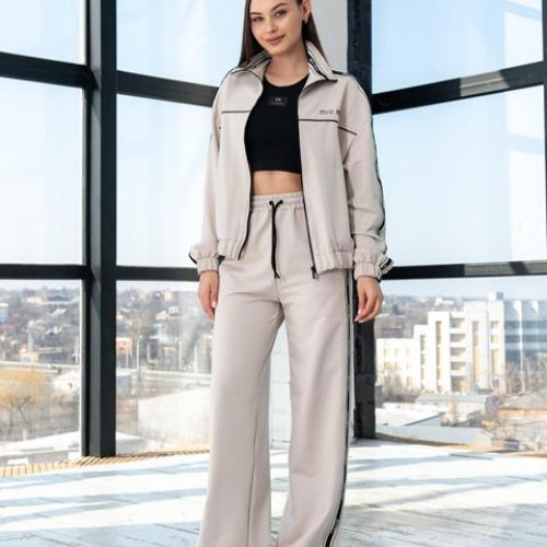 Костюм спорт AZNA (S-XL) Д138 beige (деми) AZNA Д138 beige