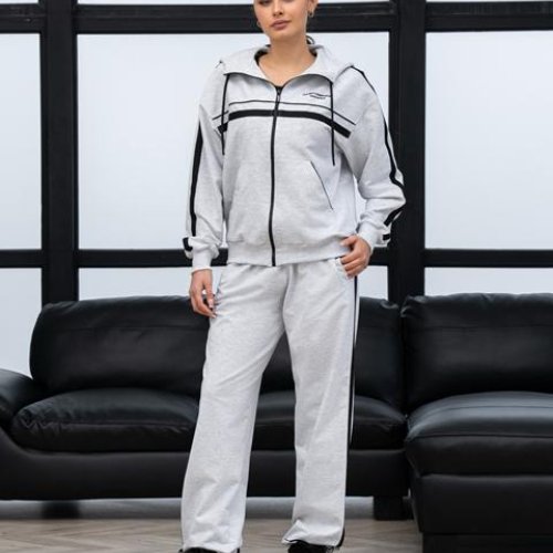 Костюм спорт AZNA (S-XL) Д172 l.grey (деми) AZNA Д172 l.grey