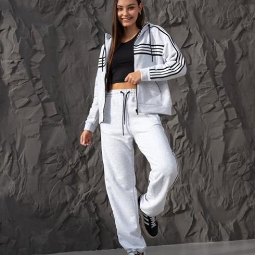 Костюм спорт AZNA (S-XL) Д189 l.grey (деми) AZNA Д189 l.grey