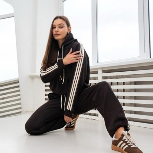 Костюм спорт AZNA (XS-L) ДП168 chocolate (деми) AZNA ДП168 chocolate