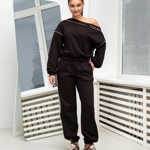 Костюм спорт AZNA (XS-L) ДП179 chocolate (деми) AZNA ДП179 chocolate