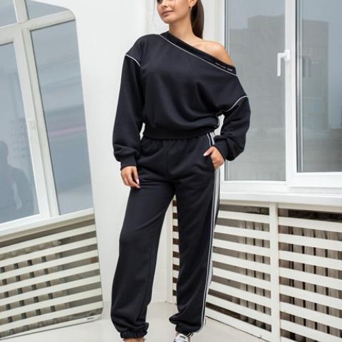 Костюм спорт AZNA (XS-L) ДП179 d.grey (деми) AZNA ДП179 d.grey