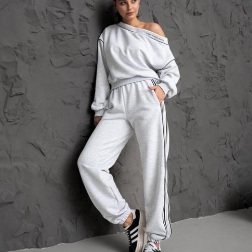 Костюм спорт AZNA (XS-L) ДП179 l.grey (деми) AZNA ДП179 l.grey