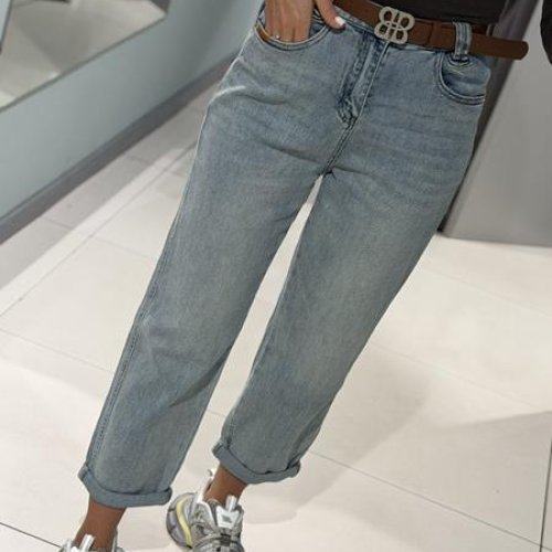 Джинсы Comod (S-XL) D1785 l.blue (деми) Comod D1785 l.blue