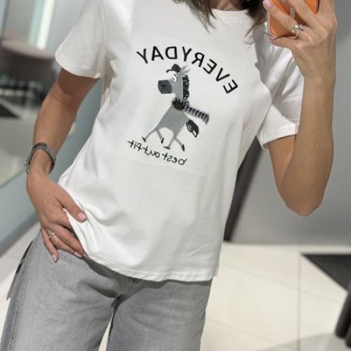 Футболка Comod (one size) K6021 white (лето) Comod K6021 white