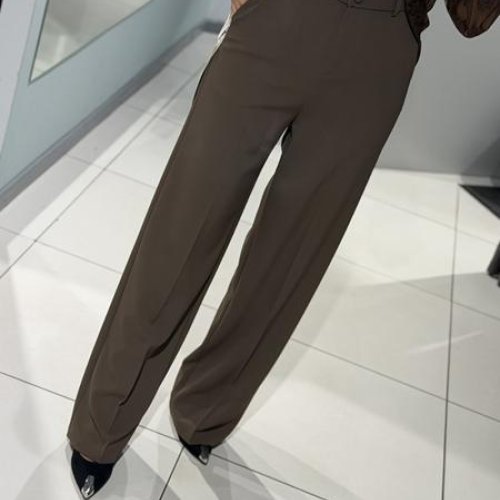 Брюки Comod (S-L) 2568 chocolate (деми) Comod 2568 chocolate