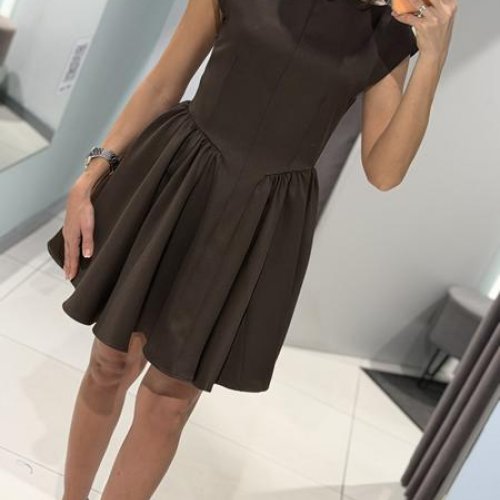 Платье Comod (one size) 8736 chocolate (лето) Comod 8736 chocolate