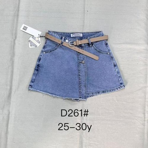 Юбка-шорты DKNSEL (25-30) 261 l.blue (лето) DKNSEL 261 l.blue