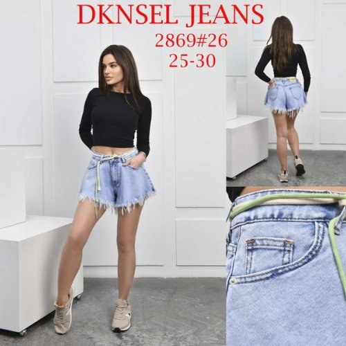 Шорты DKNSEL (25-30) 2869 l.blue (лето) DKNSEL 2869 l.blue