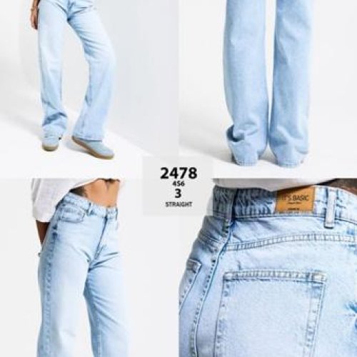 Джинсы Jeans Style (34-42) 2478-4S6-3 l.blue (деми) Jeans Style 2478-4S6-3 l.blue