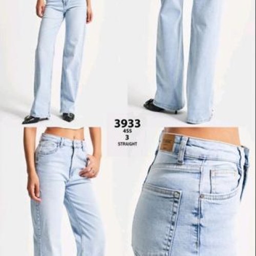 Джинсы Jeans Style (34-42) 3933-4S5-3 l.blue (деми) Jeans Style 3933-4S5-3 l.blue
