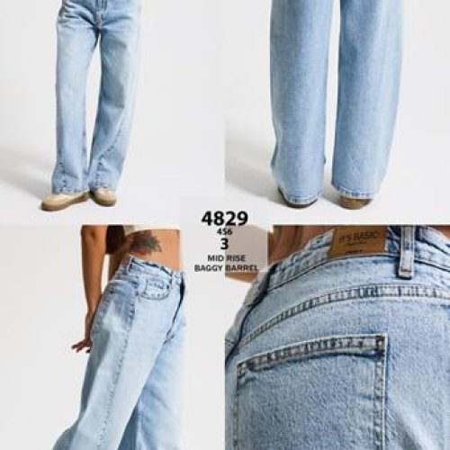 Джинсы Jeans Style (34-42) 4829-4S6-3 l.blue (деми) Jeans Style 4829-4S6-3 l.blue