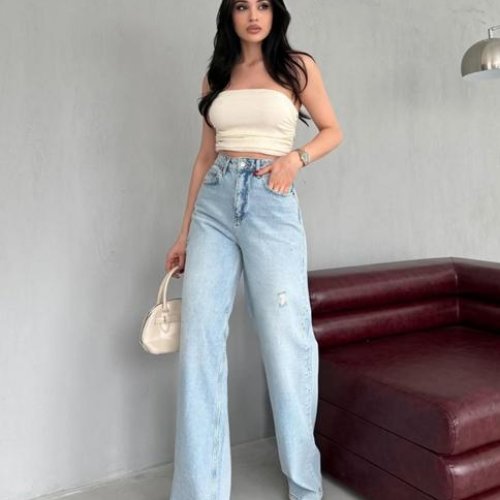 Джинсы Jeans Style (34-42) 2012-1741 l.blue (деми) Jeans Style 2012-1741 l.blue