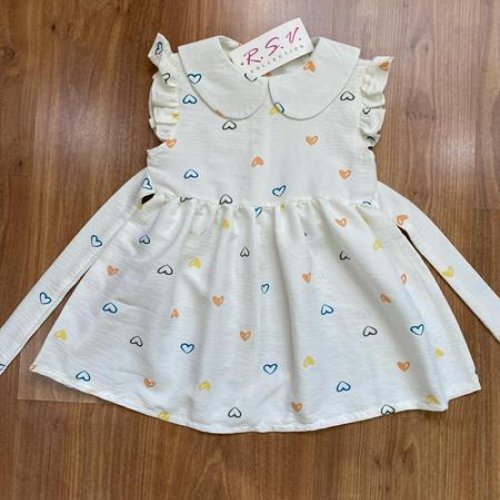 Платье RSV (92-116) 314-1 white-l.blue (лето) RSV 314-1 white-l.blue