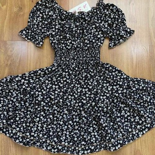 Платье RSV (128-152) 296 black (лето) RSV 296 black