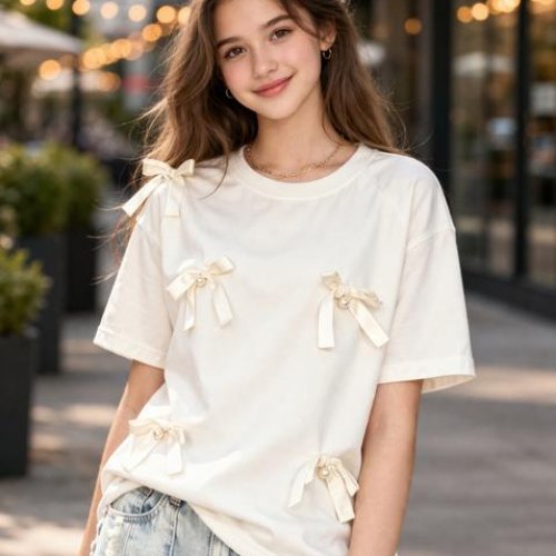 Футболка SunnyTot (130-170) D9122 milk (лето) SunnyTot D9122 milk