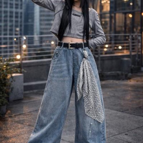 Джинсы SunnyTot (24-28) C26506 l.blue (деми) SunnyTot C26506 l.blue