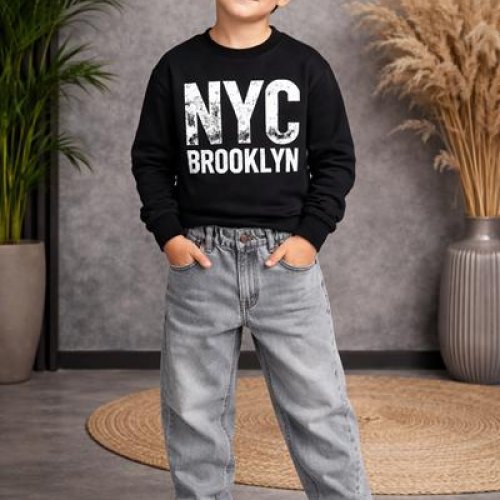 Джинсы SunnyTot (24-28) B2606 l.grey (деми) SunnyTot B2606 l.grey