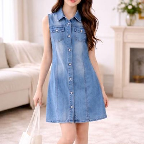 Платье SunnyTot (120-160) 25113 l.blue (лето) SunnyTot 25113 l.blue