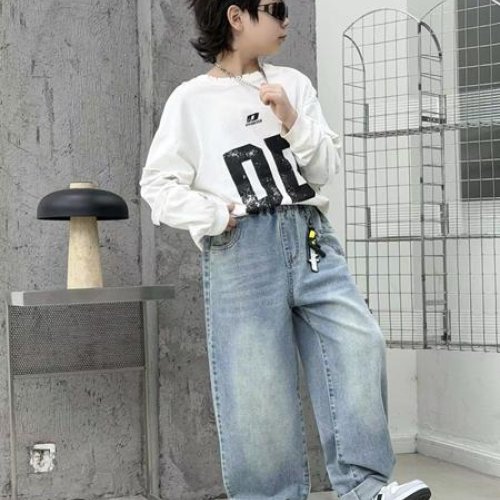 Джинсы SunnyTot (26-30) 30719 l.blue (деми) SunnyTot 30719 l.blue