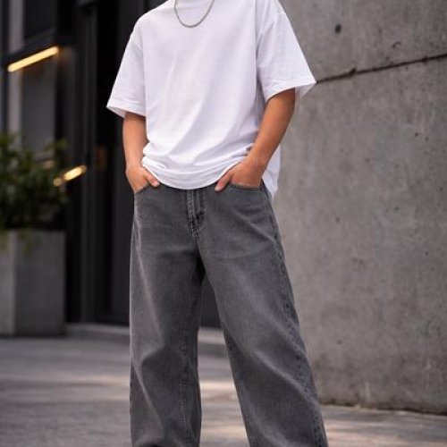 Джинсы SunnyTot (26-30) 612616 grey (деми) SunnyTot 612616 grey