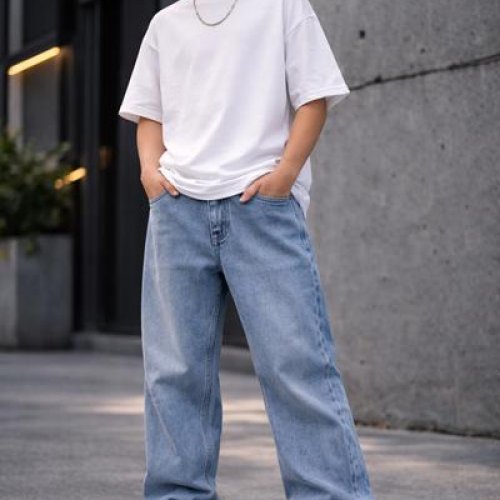 Джинсы SunnyTot (26-30) 612616 l.blue (деми) SunnyTot 612616 l.blue