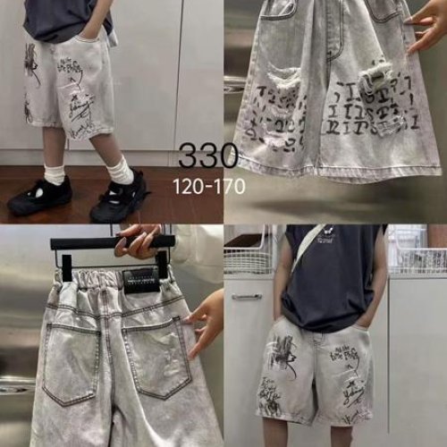 Шорты SunnyTot (120-170) 330 l.grey (лето) SunnyTot 330 l.grey