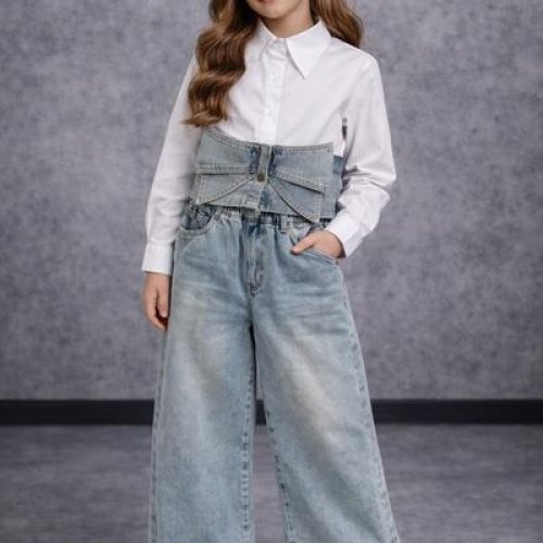 Костюм SunnyTot (120-160) 86006 l.blue-white (деми) SunnyTot 86006 l.blue-white