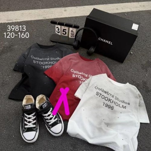 Футболка SunnyTot (120-160) 39813 black (лето) SunnyTot 39813 black