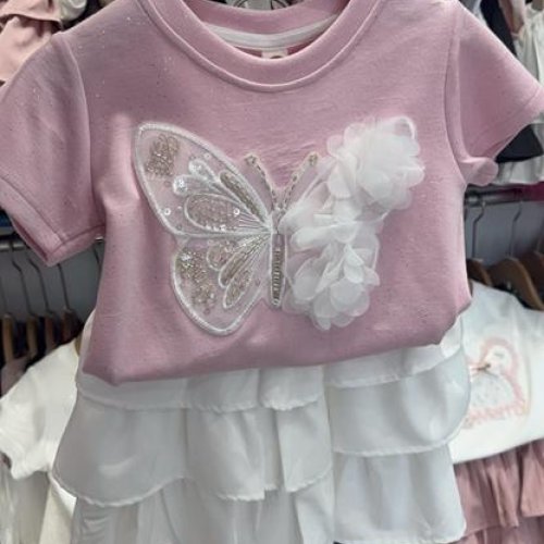 Костюм SunnyTot (100-140) 2043 pink (лето) SunnyTot 2043 pink