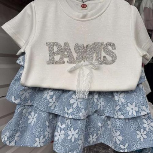 Костюм SunnyTot (100-140) 2059 white-l.blue (лето) SunnyTot 2059 white-l.blue