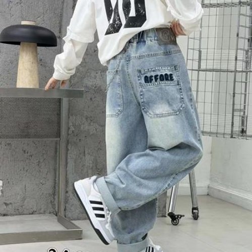 Джинсы SunnyTot (24-28) 28186 l.blue (деми) SunnyTot 28186 l.blue