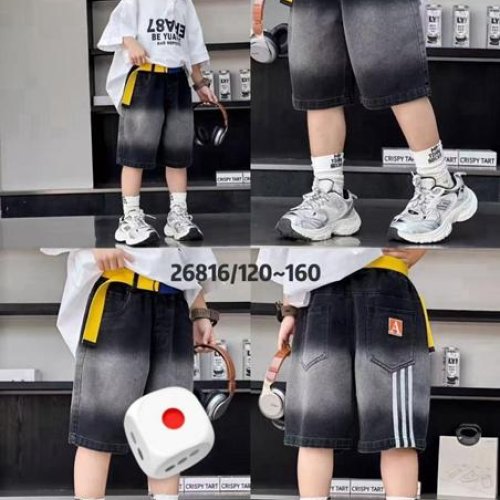 Шорты SunnyTot (6-10) 26816 black (лето) SunnyTot 26816 black