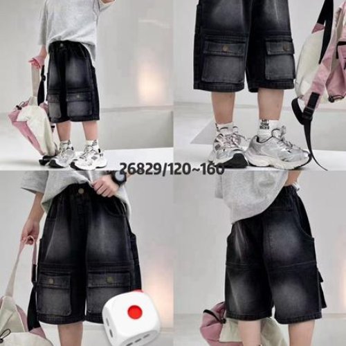 Шорты SunnyTot (6-10) 26829 black (лето) SunnyTot 26829 black