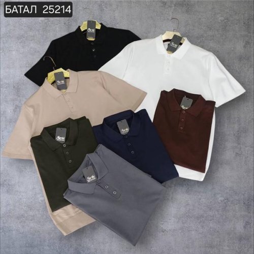 Футболка Moranny (2XL-5XL) 25214 grey (лето) Moranny 25214 grey