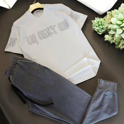 Штаны спорт Moranny (M-2XL) MR1198 grey (деми) Moranny MR1198 grey