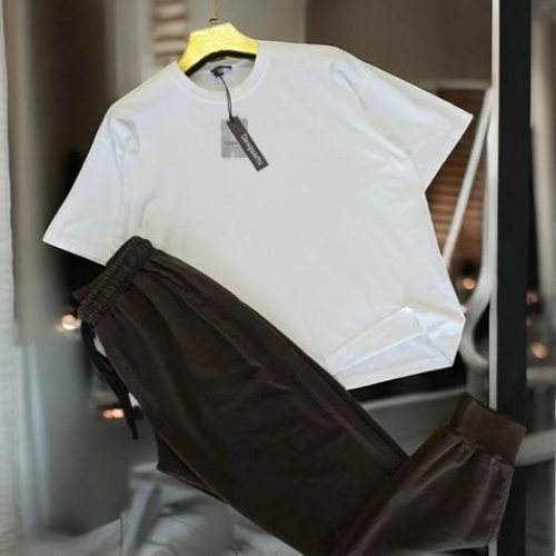 Штаны спорт Moranny (M-2XL) MR1200 brown (деми) Moranny MR1200 brown